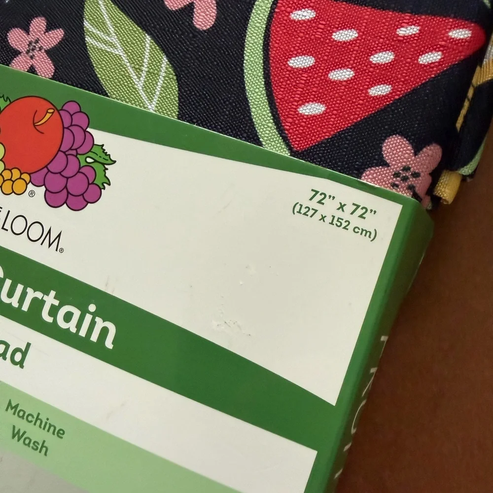 Fruit of the Loom Fruit Salad Shower Curtain 72 x 72
